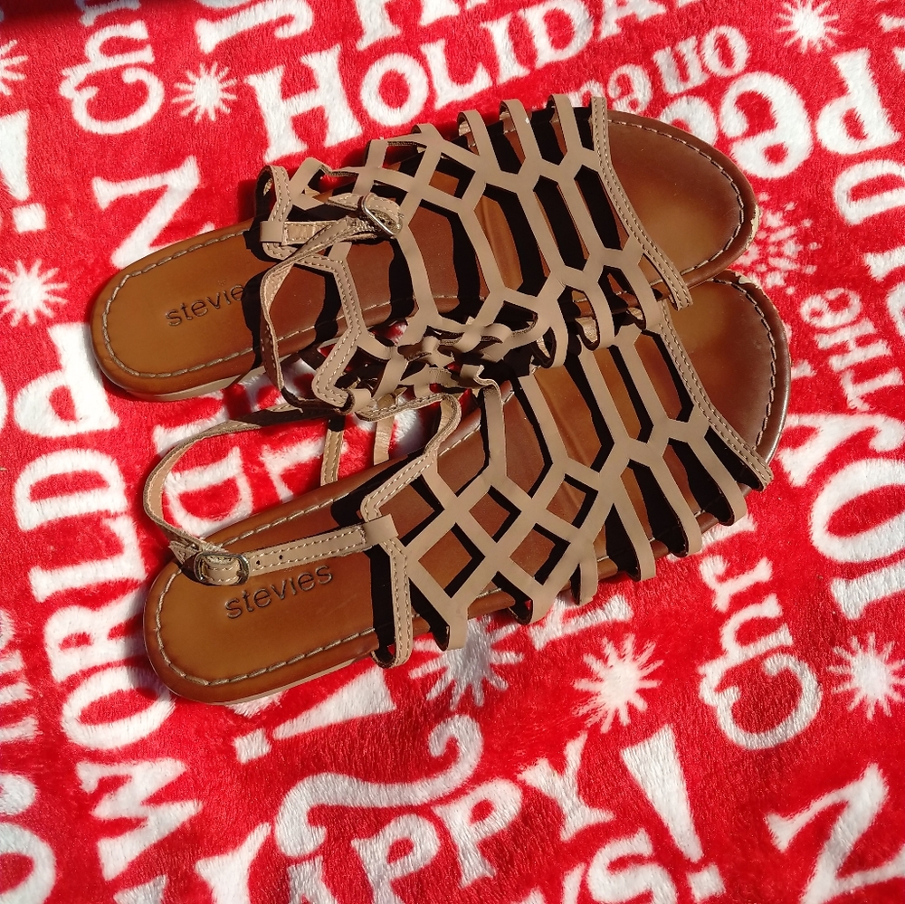 Girls Gladiator Sandals Sz 5